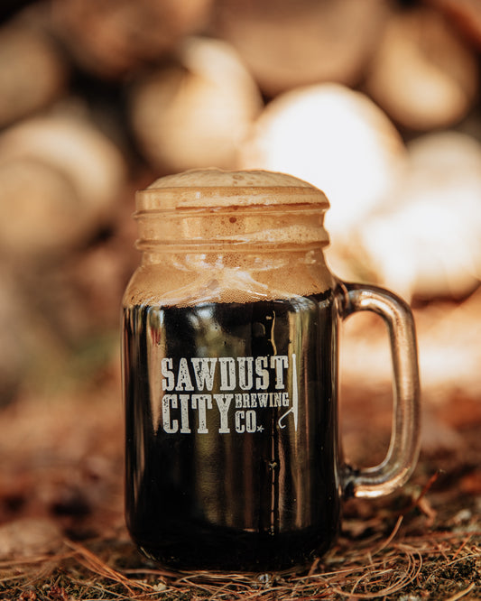 16 oz 'Mason Jar' Glass